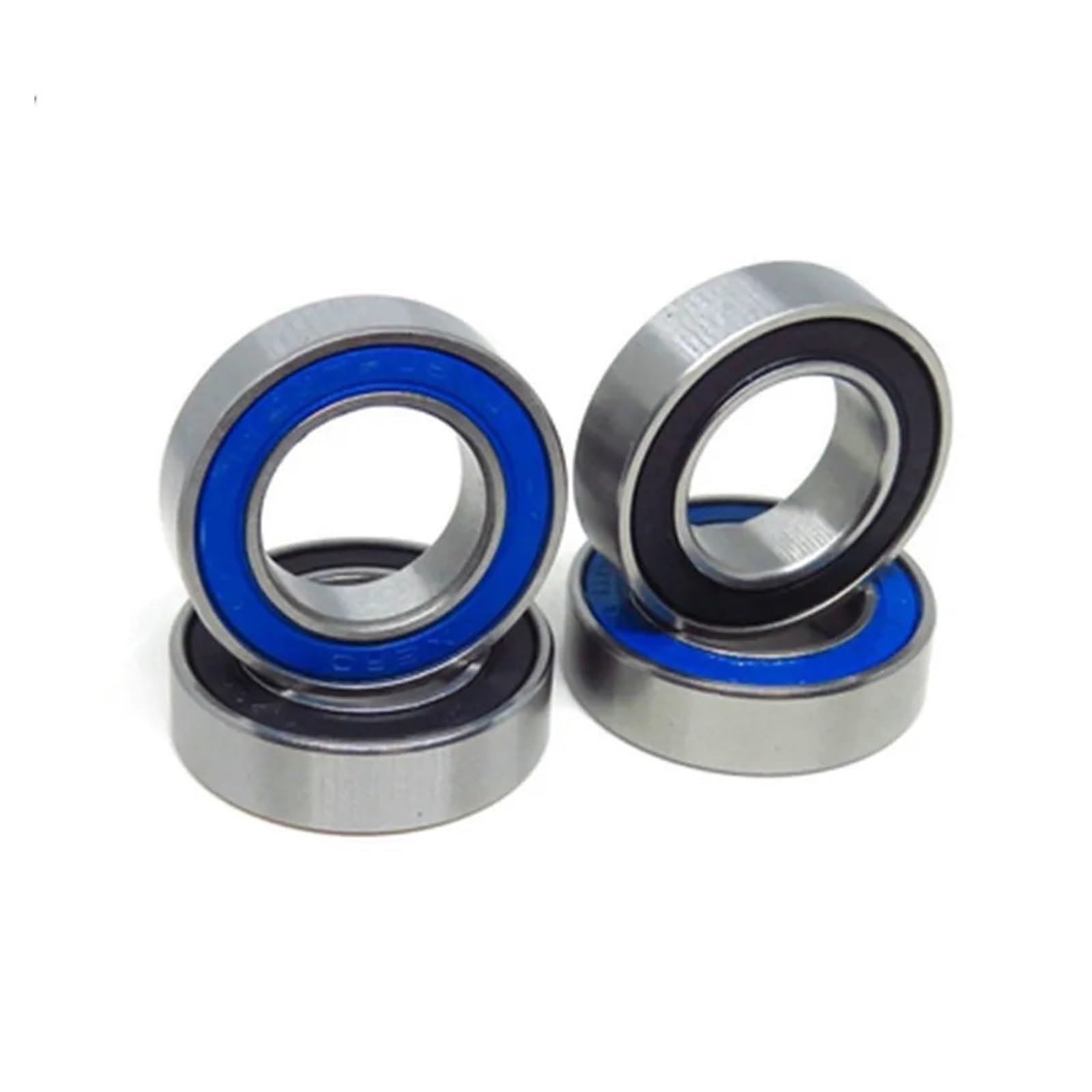 4 Uds 15267-2RS 15267RS MR15267 15267 2RS GCR15 rodamiento de Bolas 15x26x7mm rodamiento de reparación del Eje Central de la Rueda de Bicicleta 15 * 26 * 7 MM (Color : ABEC 5, Size : 4pcs)