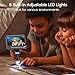 Leipan 1080P LCD Digital Microscope with 32GB SD Card, Coin Microscope with 5-inch IPS Screen,PC View,Photo/Video Capture,Compatible with Windows Mac