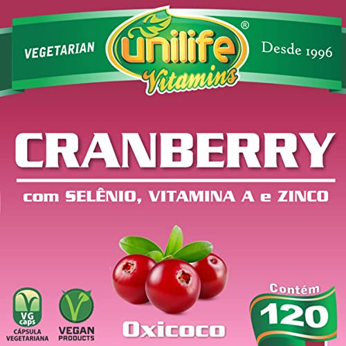 Cranberry 120 cápsulas Unilife