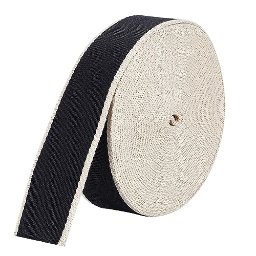 BENECREAT 10 Yards Cotton Webbing Strap