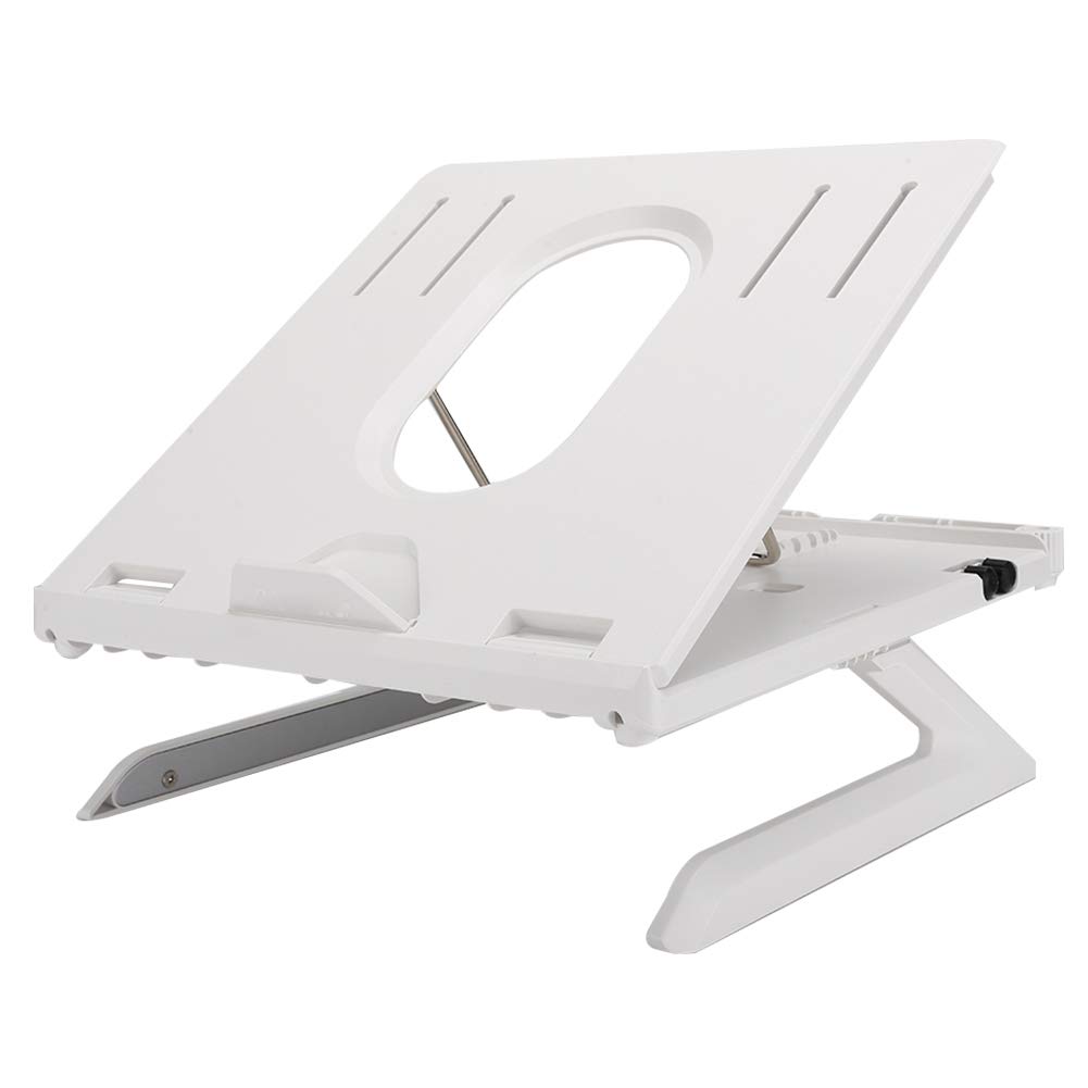 Soporte para Tableta Portátil, Soporte Multifunción Hueco Ajustable con Disipación de Calor para Escritorio Limpio para Teléfono/Tableta/Portátil de 12-17"
