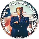 47th President Donald Trump 1 Oz Silver Coin 1$ Usa 2024
