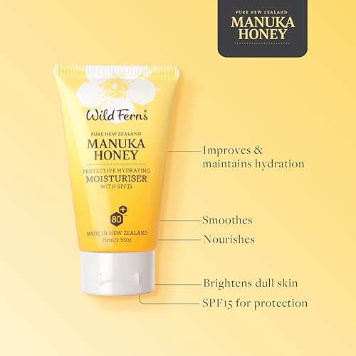 Miniatura 5 de Wild Ferns Pure New Zealand Manuka Honey Protector Hidratante Hidratante SPF 30 2.5 fl oz