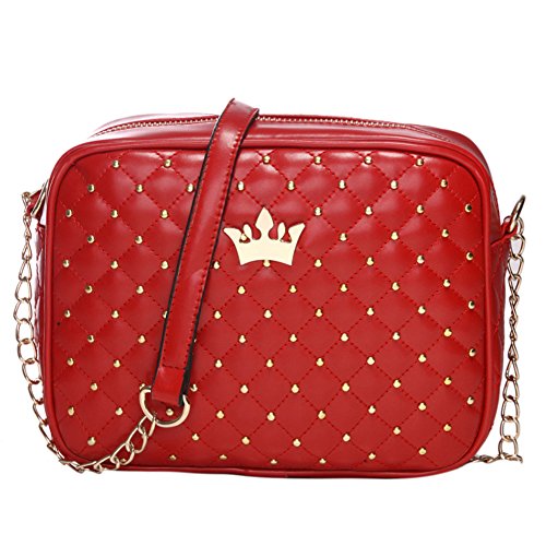 Ensemble petit portable-B sac à bandoulière chic avec chaîne et perles