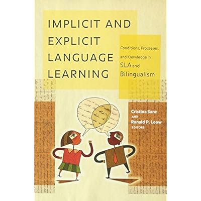 Implicit and Explicit Language Learning: Conditions, Processes, and Knowledge in SLA and Bilingualism