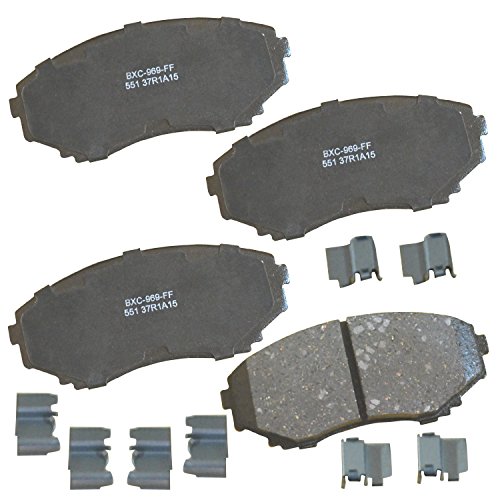 Image of Bendix Premium SBC551 Ceramic Front Brake Pads for Mazda MPV 1998-1992, MPV 2002-2000