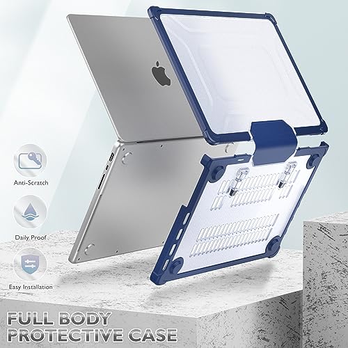 SEYMCY Compatible with MacBook Pro 14 inch Case 2026 2025 2024 2023 2021 - Image 3