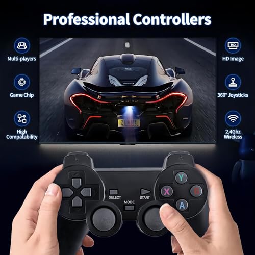 Uoiunsa M8 Wireless Retro Game Console, Plug And Play Video Game Stick, Nostalgia Stick Game, 9 Emulators thumb #5