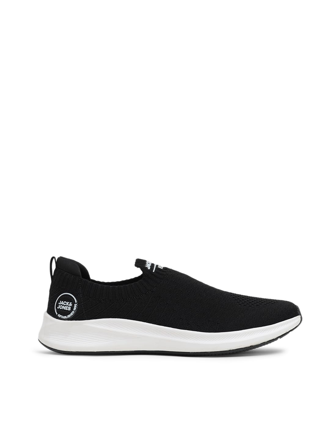 Jack & Jones Mens Jack&Jones Black Knit Slip-On Sneakers, 8 UK (B0CRDK5VM1) Amazon Price History, Amazon Price Tracker