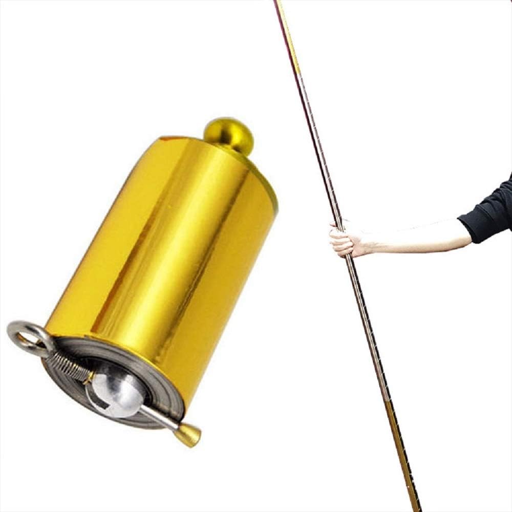 Magic Pocket Staff, Magic Wand, Gold-Silver (43.30"/110cm)