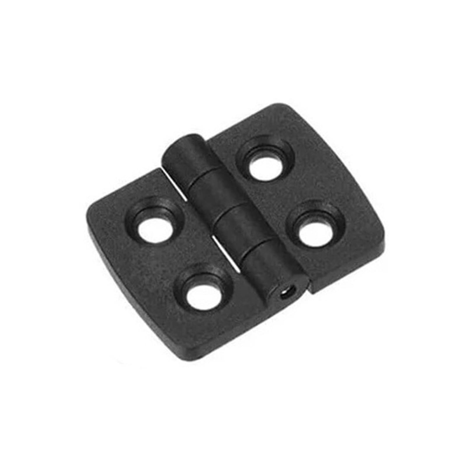 Ujzgbxqvshm One Color Folding Door Hinge,Black Plastic Cabinet Bearing Butt For Furniture 40 * 30Mm(1Pc)