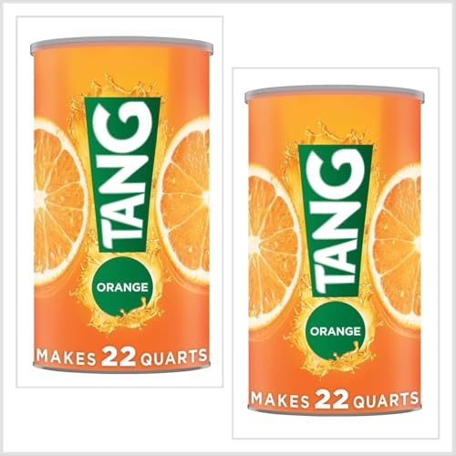 Generic Orange Naturally Flavored Powdered Soft Drink Mix, 72 oz each - (2 pack)