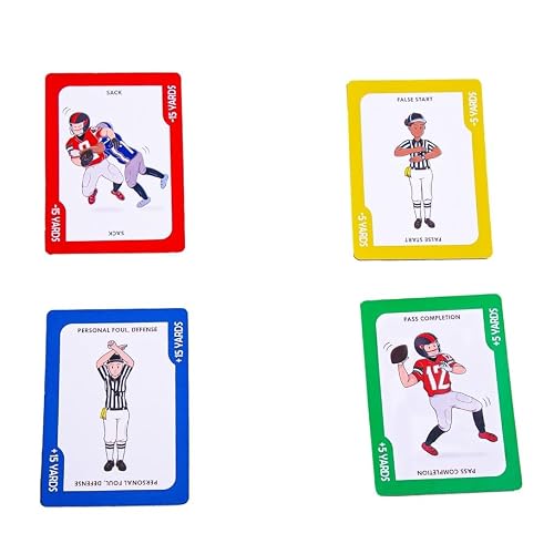 100 Yards Football Board Game | 2 to 6 Players | School, Birthday for Kids | Classroom and Family Games | Ages 6+ | 2nd Edition (Modern)