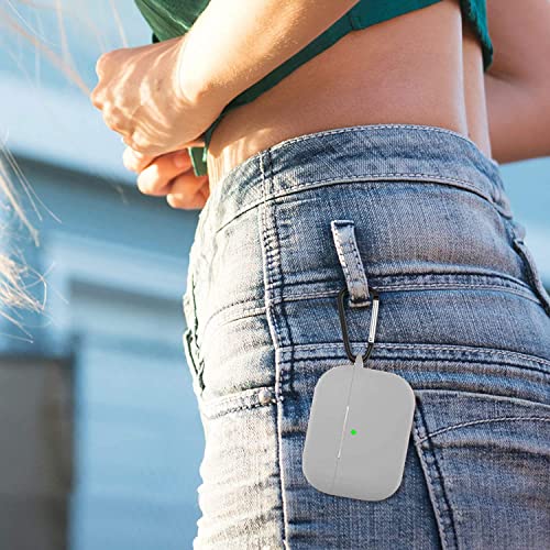 Image of Elzzi Case Compatible with AirPods 3 Full Protective Silicone AirPods 2.5mm Thickness Cover with Wireless and Wired Charging Case Supported (Front LED Visible) (Grey)