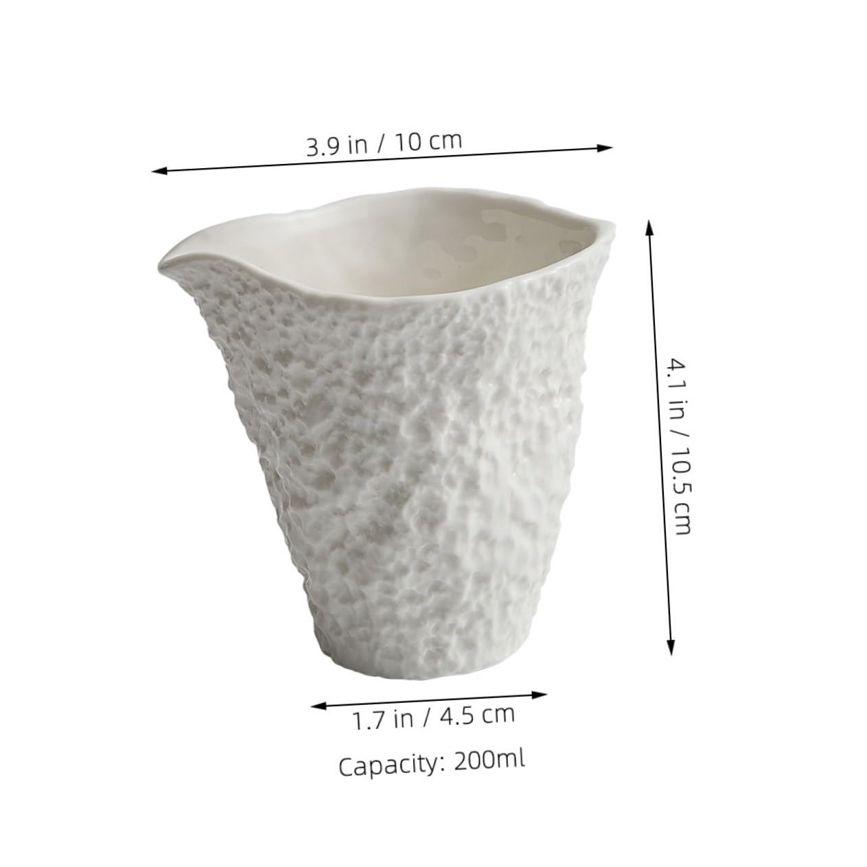 OUNONA Sauce Container Elegant Gravy Boat for Milk and Sauces for Restaurants Shops Home Use Lightweight and Easy to Clean Stylish Condiment Bowl