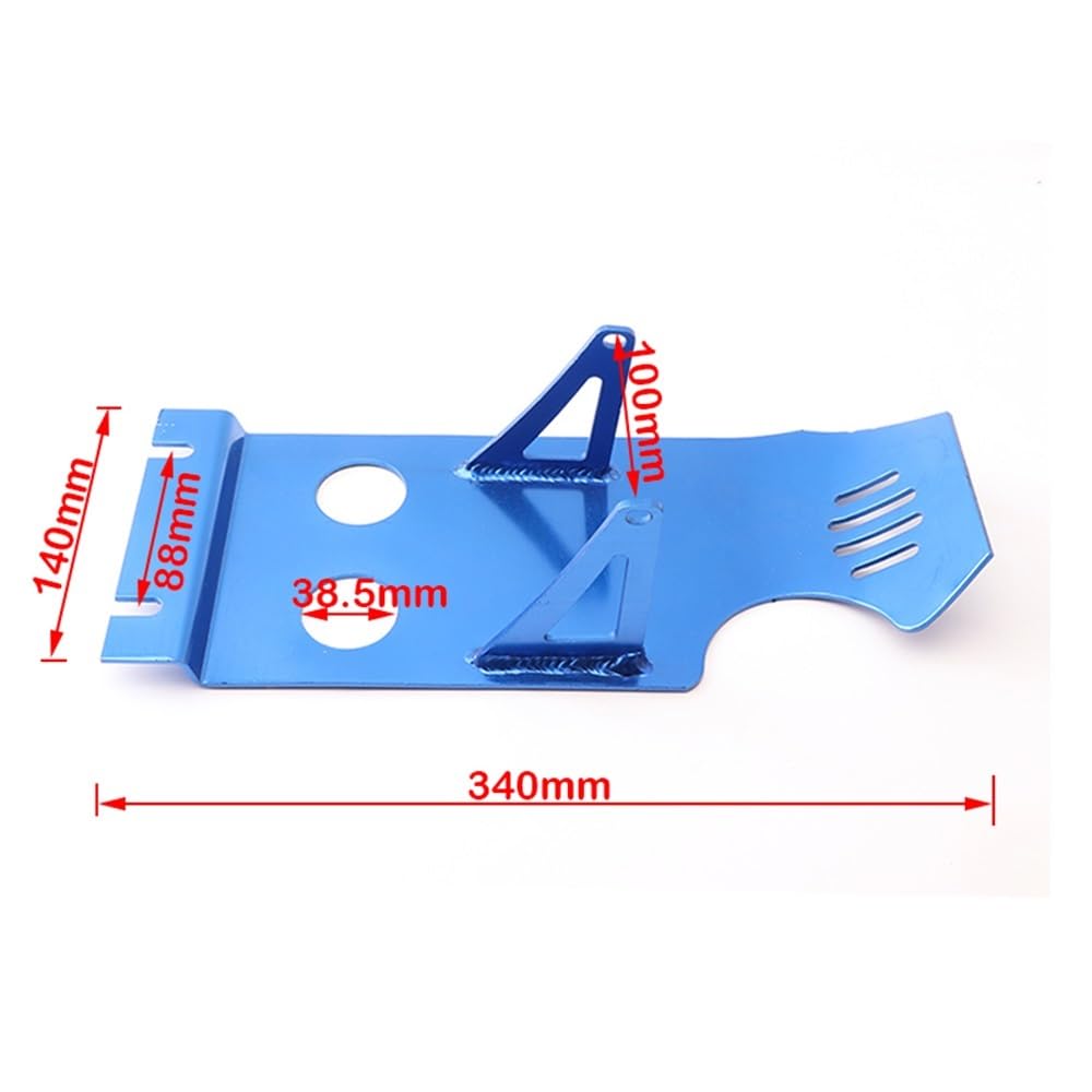 Moteur Stator Boîtier Plaque De Protection Moteur Moto en Aluminium, pour 50cc 70cc 90cc 110cc 125cc 140cc CRF50 XR50 Pit Dirt Bike