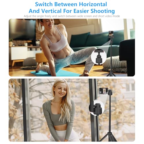 Image of Osmo Nano Selfie Stick Tripod Stand with Magnetic Quick Release Adapter, 360 Rotation Mini Extension Rod Handle Grip Monopod for DJI Nano Accessories