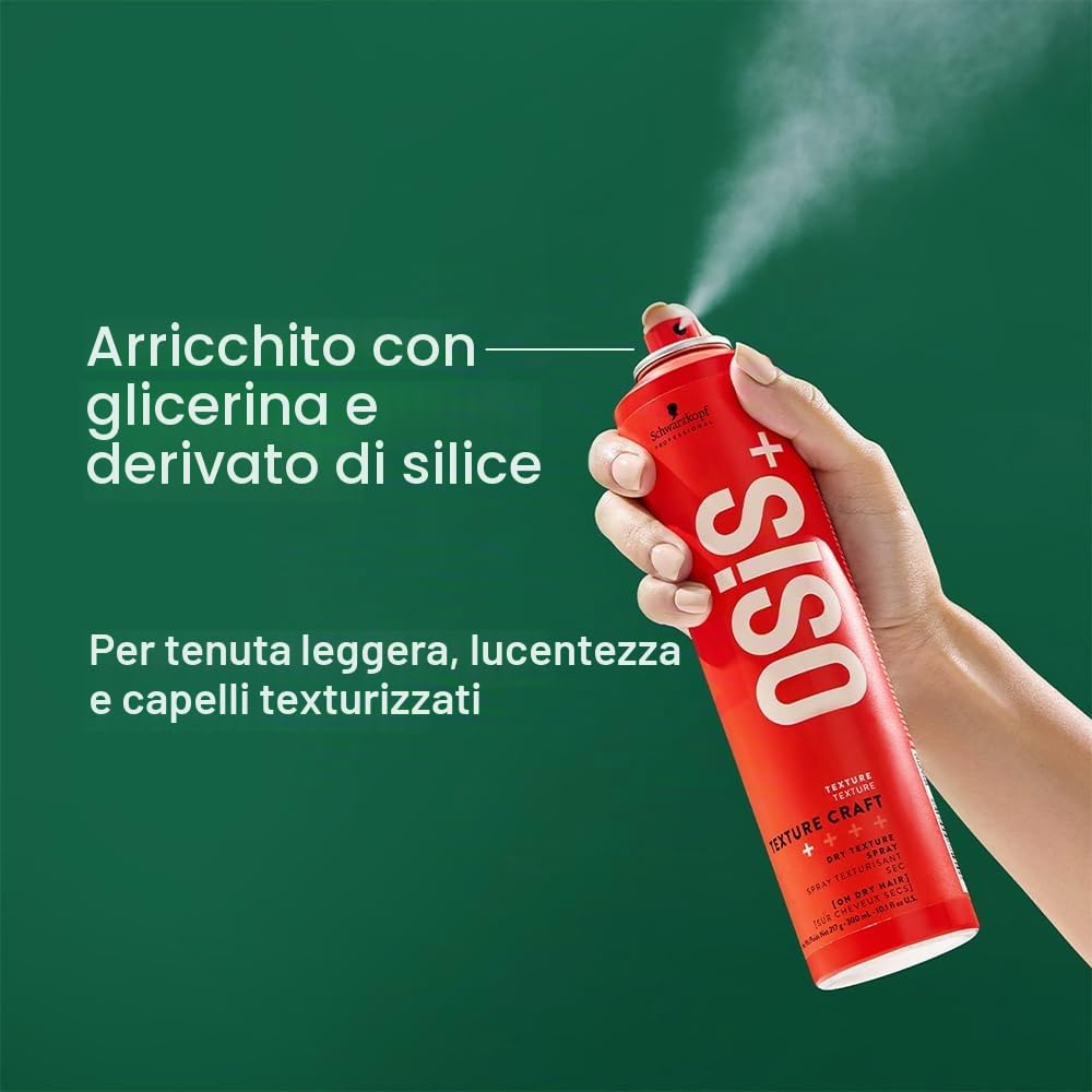 SCHWARZKOPF PROFESSIONAL Osis+ Texture Craft Dry Texture Spray 300 ml