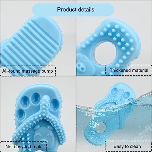 XongSyue Dog Chew Toy, Dog Toys, Rubber Puppy Teething Toys, Slipper-Shaped Indestructible Dog Toys, Puppy Teething Toys - Image 3