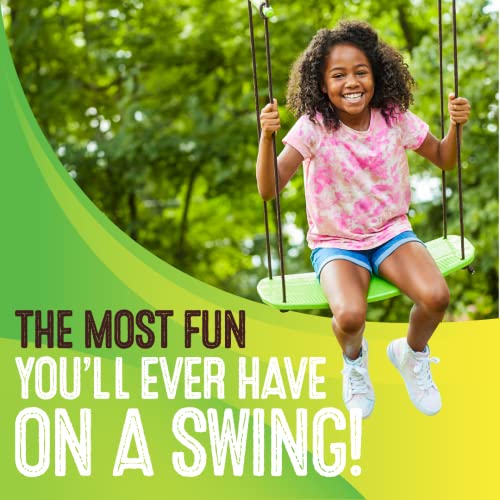 Swurfer SW225463SF Stand Up Tree Swing, Outdoor Swing For Adults, Kids - Durable, Weatherproof, Easy Installation, Adjustable Handles, Protective Rubber Edge, Swingset Outdoor, Outdoor Play thumb #2