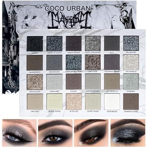 Katiluxiya 24Colors Smokey Eyeshadow Palette Cover