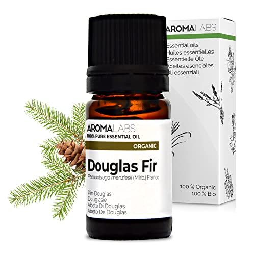 Aroma Labs - Abeto De Douglas - Aceite Esencial Orgánico - Quimiotipado y Certificado AB/Cosmos - 5 mL