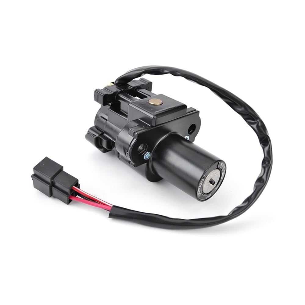 Tapa de Combustible, Interruptor de Encendido, Cerradura de Asiento con Kit de Llave Compatible con XL125V 2001-2006 35010-KPC-640 17620-KPC-641