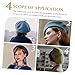 Ipetboom 3pcs Round Hat Base for Fascinator and Beret Making Lightweight Material for Crafting Unique Headwear Practical Hat Holder for Parties and Events