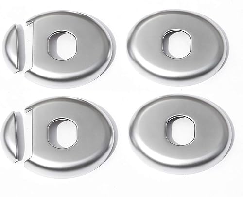YIWANG ABS - Tapa para reposacabezas para Mercedes Benz Clase C W205 C180 C200 C260 2015 2016 accesorios, Plateado