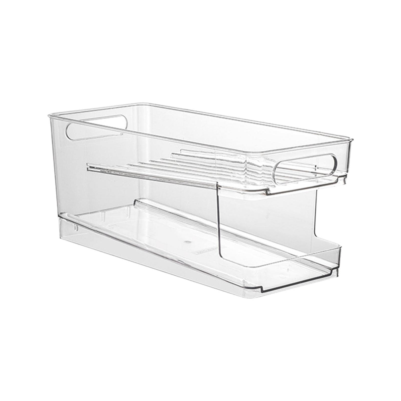 Dispensador de latas rodantes, Organizador de latas de Cerveza para Nevera, Organizador de dispensador de latas para Nevera, dispensador de latas de refresco para Nevera, Cocina, Armario, despensa,