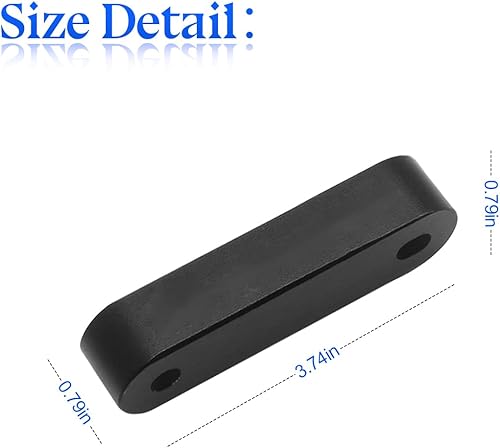 Miniatura 8 de zipelo Kit de elevador espaciador de capó de automóvil, kit de modificación de espaciador de ventilación de ventilación frontal de aleación de