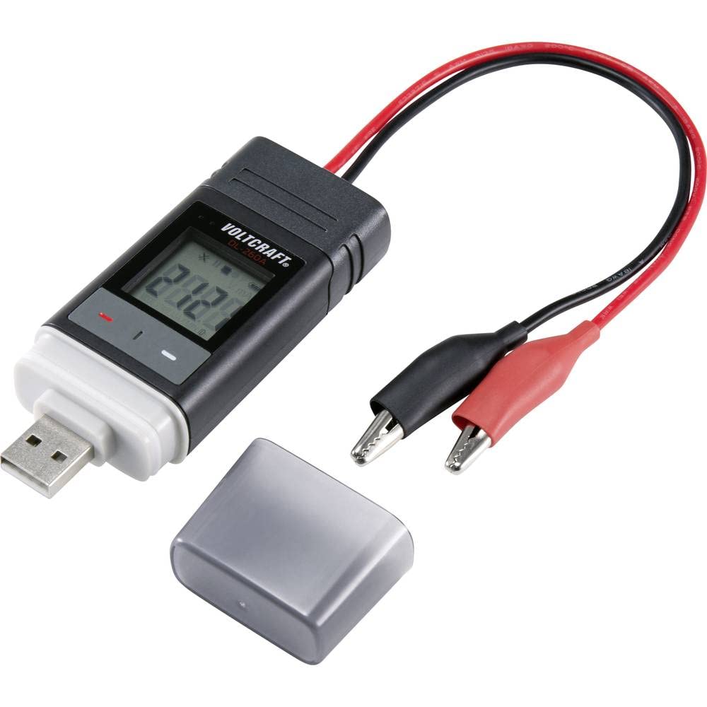 VOLTCRAFT DL-260A DL-260A Strom-Datenlogger Messgröße Strom 0 bis 20 mA PDF Funktion, inkl. Wandhalterung