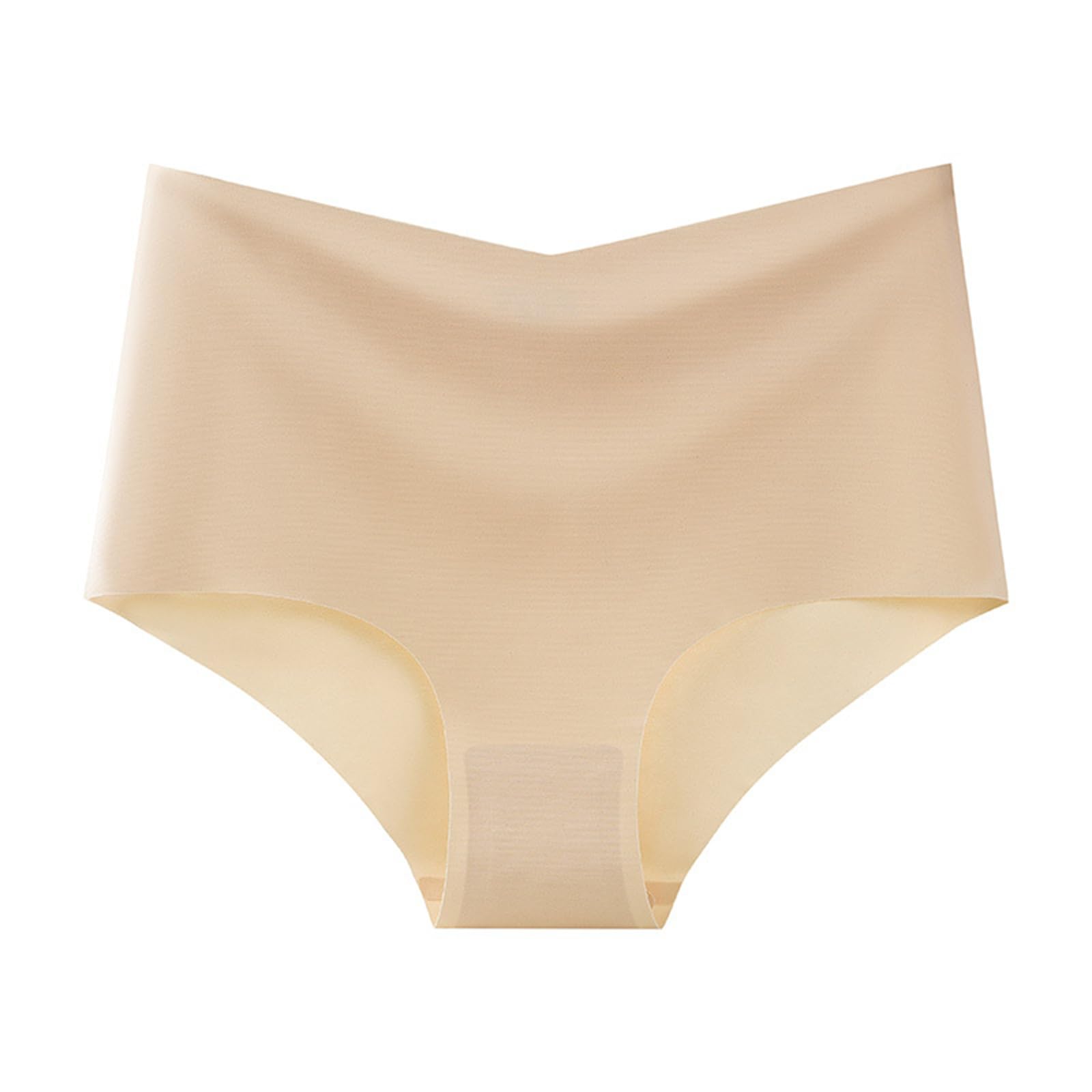 Mutande Donna Biancheria Intima Grande A Vita Alta con Copertura Mezza Anca E Slip da Donna in Seta di Ghiaccio Ad Alta Fessura 3 Confezioni-D-2Xl 63-72,5 kg