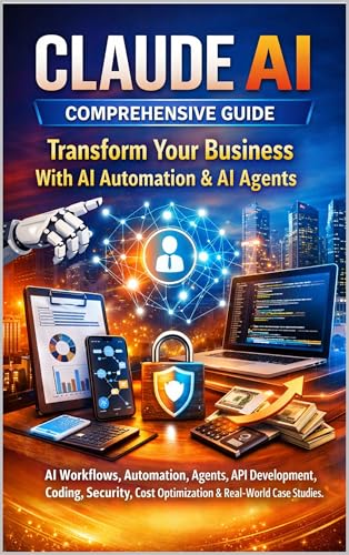 Claude AI Comprehensive Guide: Transform Your Business With AI Automation & AI Agents: AI Workflows, Automation, Agents, API Development, Coding, Security, Cost Optimization & Real-World Case Studies