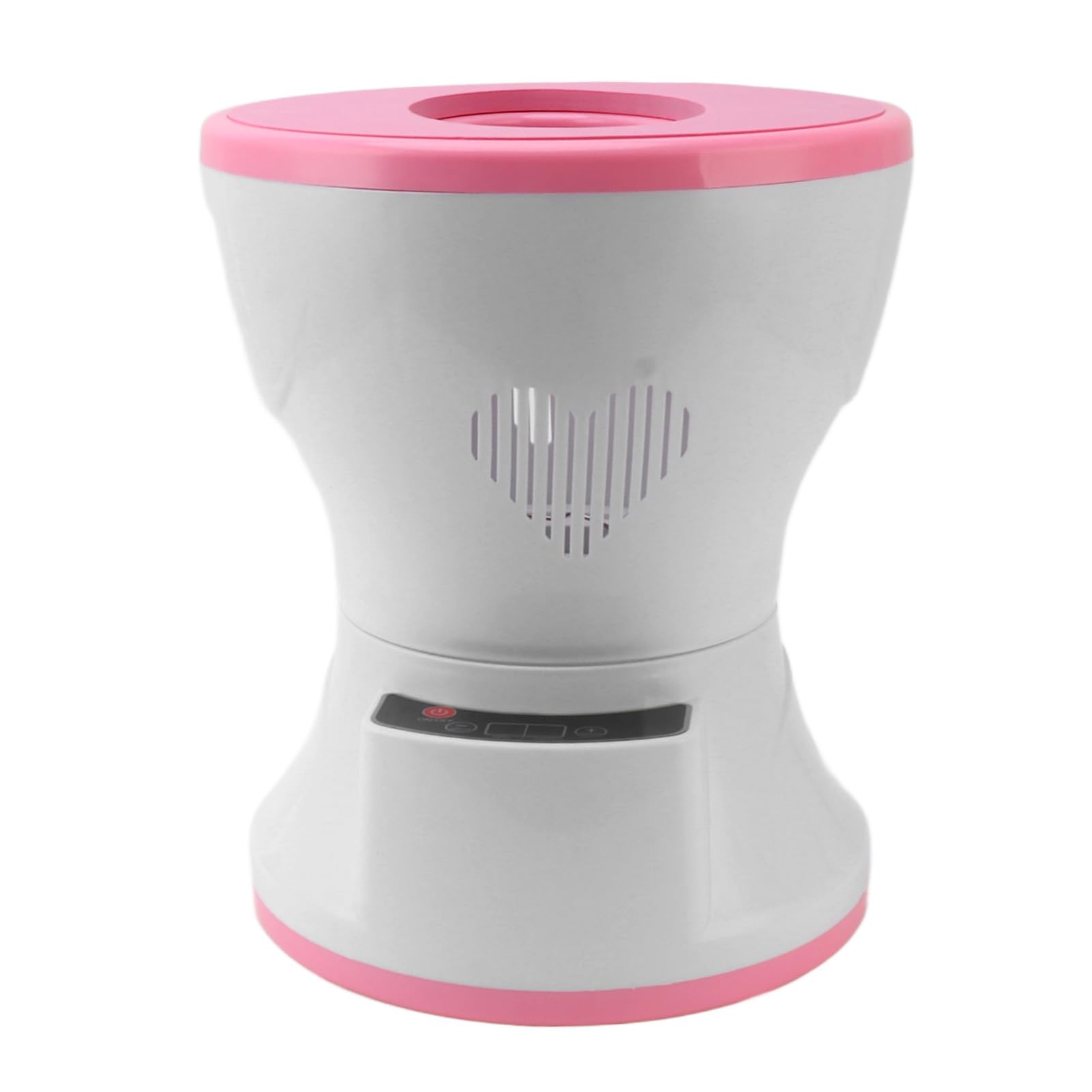 Shanrya Siège à Vapeur Vaginal 350ml, Siège à Vapeur électrique ABS en Acier Inoxydable, Ventre Chaud pour Dortoir (Prise UE 220V)