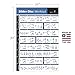 Core Slider Gliding Discs Exercise Poster Laminated - Abdominal Fitness Chart - Total Body Workout Personal - Home Fitness Training Program for Glider Discs and Sliders - 20