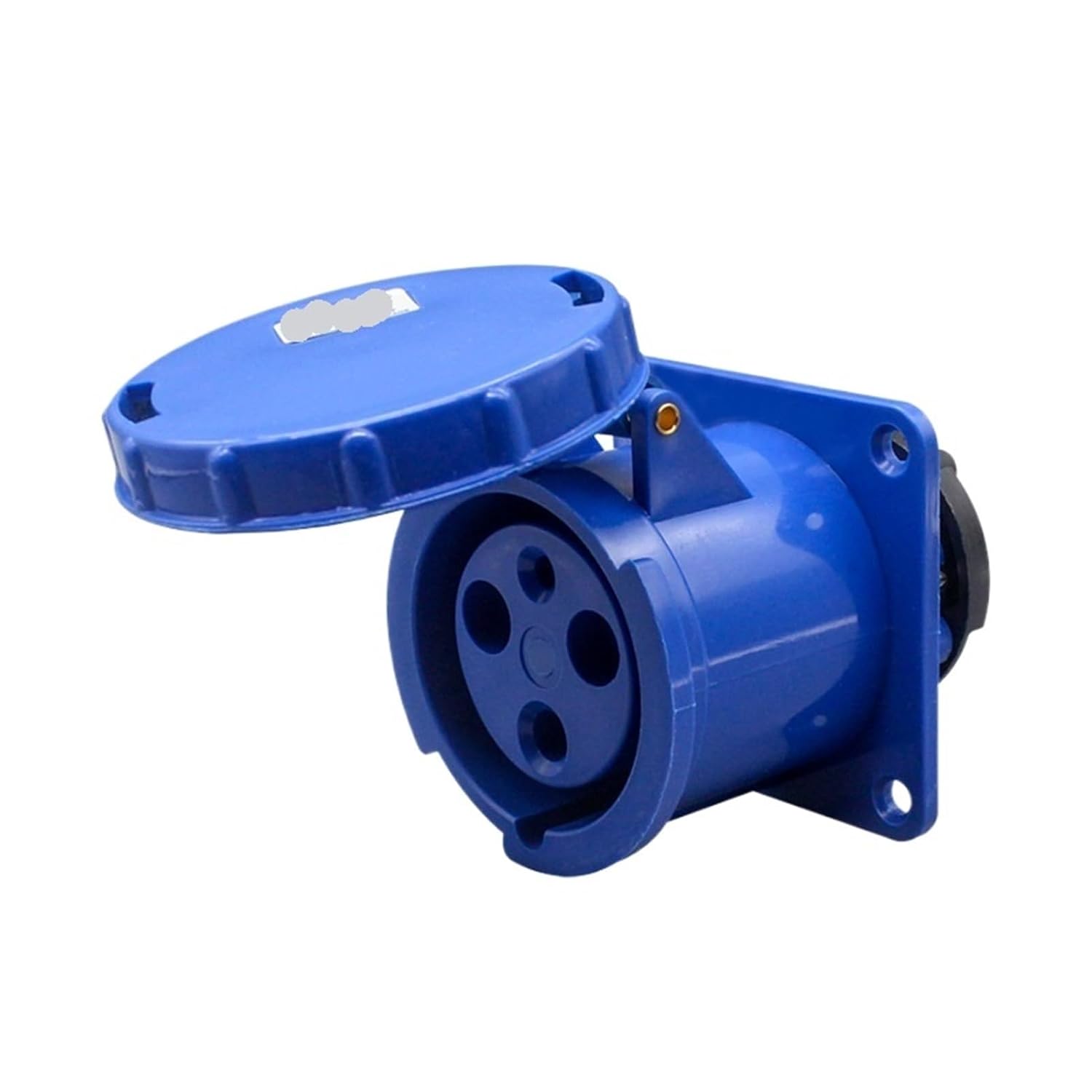 Waterproof 63A/125A Industrial Plug Connector 3-core 4-core 5-Hole Aviation Socket Male and Female Docking IP67(3-Pin63APlug)