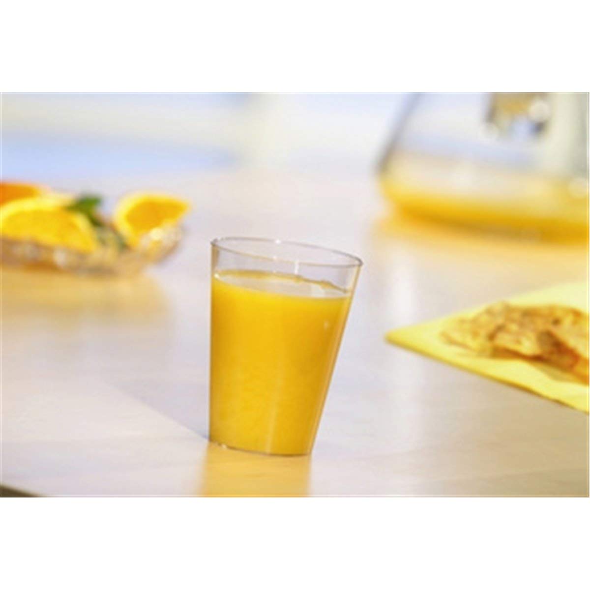 Papstar 12140 50 Polystyrene Drinking Cup 0.3 L Diameter 7.9 cm x 11.9 cm Transparent