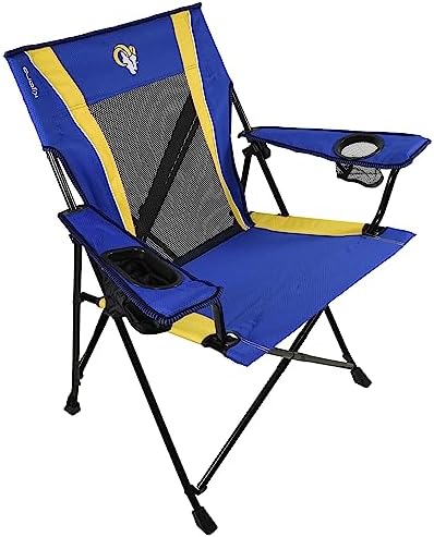 Kijaro Sports Fan Folding Chair, 26" L x 35.5" W x 37" H, Los Ang...