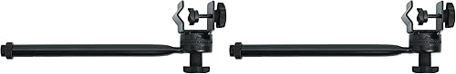 Gator Frameworks Brazo de brazo ajustable de 9 pulgadas con diseño entrelazado en ángulo (GFW-MIC-CLMPBM9) (paquete de 2)
