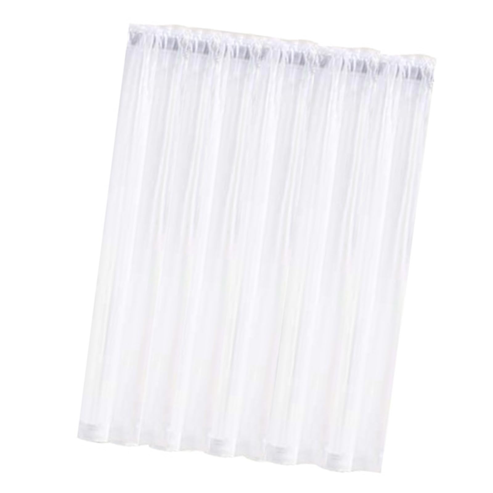 Tsophreniq Short Sheer Curtains for Kitchen Bedroom Valance Tulle Drapes Embroidered Lace White Voile Curtain Home Decoration Voile Curtains