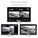 Portkeys BM5IV 5,5 Kamera Kontrollmonitor mit Touchscreen 2000nit, Dual-Screen Fokusmonitor mit HDMI/SDI, Kabelsteuerung für Sony Canon RED ARRI ZCAM Nikon BMPCC, Aluminiumgehäuse, Log-Modus