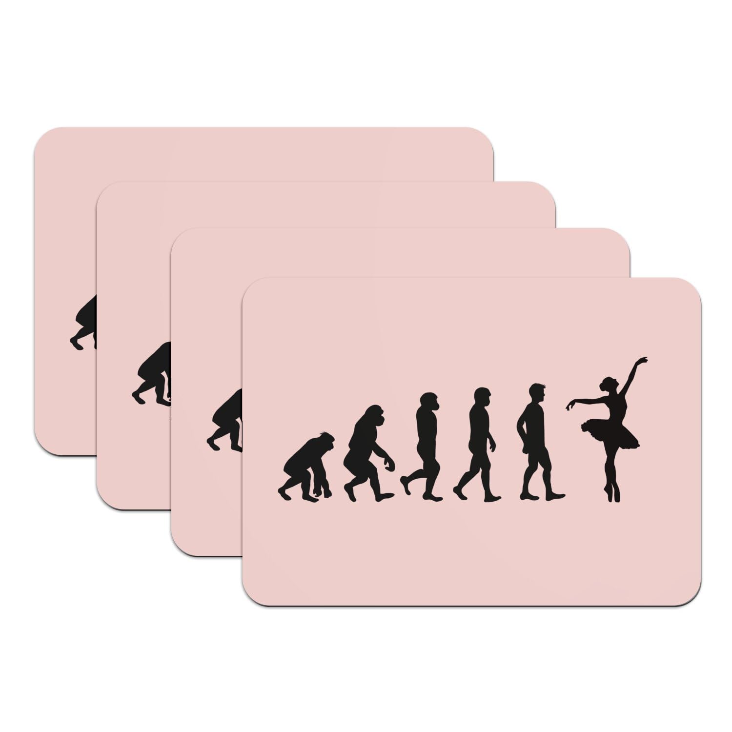 Sets de table motif ballet rose grand format à offrir pour un anniversaire fille