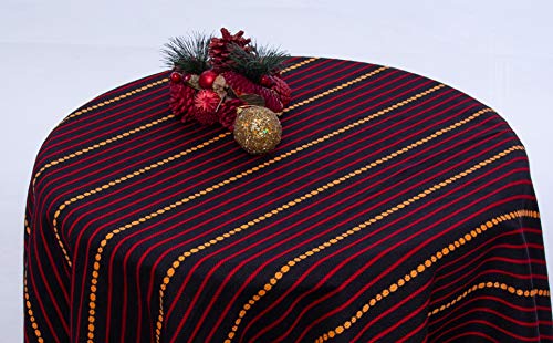 Decorative Ukrainian Ornament Tablecloth Ethnic PLAKHTA red Black Yellow 400x150 cm / 150