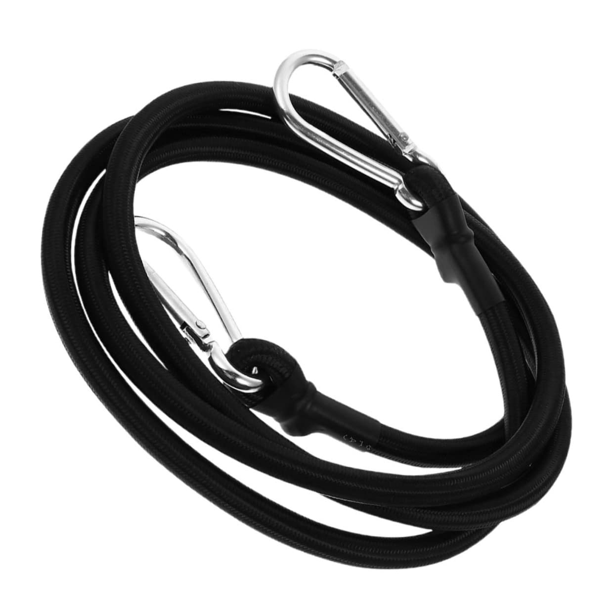 Anneome Elastic Cord Strap 1.5m Luggage Tied Rope Bunge Cord Binding Device for Cargo Car Roof Rack Kayak Boat Trailer Tensioner Belt