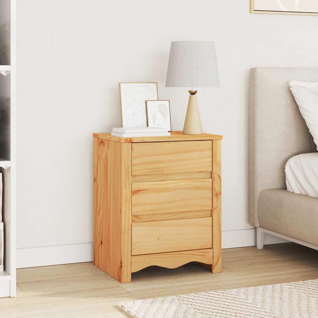 Table basse Drammen en bois pour un coin détente chaleureux