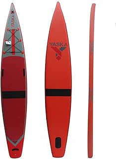 heqianqian Stand Up Inflatable Paddle Board Inflatable Stand Up Paddle Board For Youth Adults Supports 150kg, Non-Slip Deck 381x66x15cm for Adults (Color : Red, Size : 381x66x15cm)