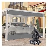 ▶ VER A TRAVÉS DE LA CORTINA: proporcionamos cortinas transparentes que hacen que todo sea visible con una capa impermeable. Administre su espacio exterior desde el patio, el porche, la glorieta, etc. Por lo tanto, tenga en sus manos estas cortinas transparentes de alta calidad que lograrán mantener a raya los elementos exteriores y la calidez interior.