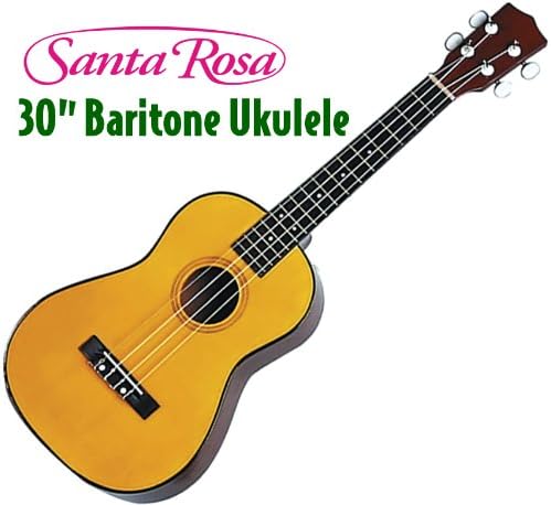Santa Rosa BU17 Baritone Ukulele, Honey Maple