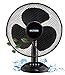Tischventilator Ø31 cm | 45 Watt | 3 Stufen | Ventilator | Rotation zuschaltbar | Oszillierend | Leiser Betrieb | Geeignet für Büro, Schlafzimmer, Wohnzimmer | Table Fan | Kleiner Ventilator